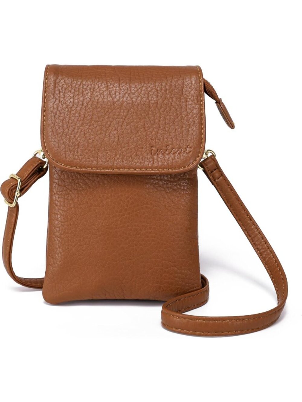 Chic Vegan Leather Crossbody Bag for Women | Small Phone Purse & Stylish